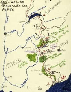 Weeks on the GR5 crossing the Alps